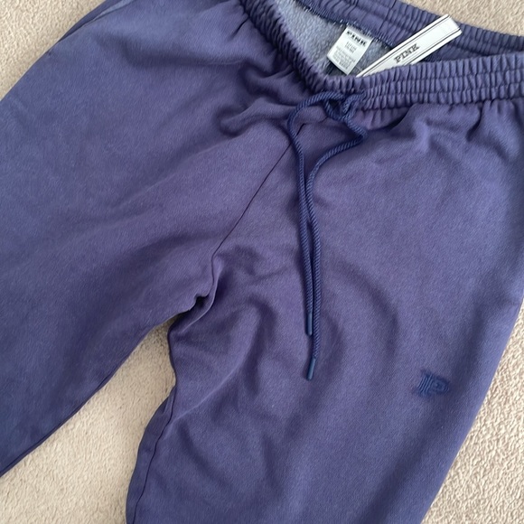 Pink Victoria’s Secret Jogger pants new navy S - Picture 10 of 15